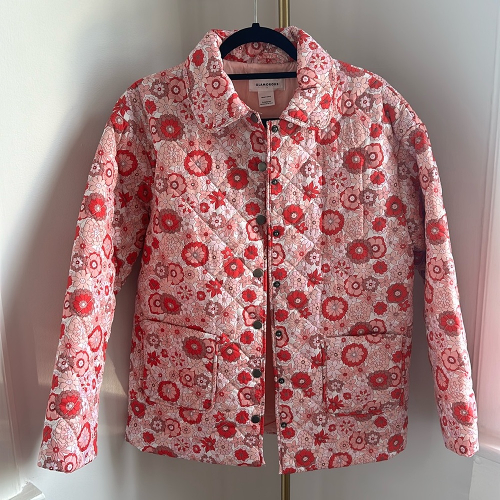 Floral Jacket by Glamorous (Anthropologie)
